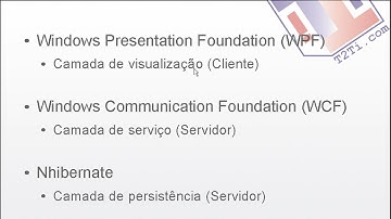 T2Ti ERP C# - Contratos - Video Aula 02 - Arquitetura