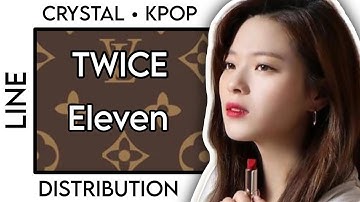 [REQUEST] HOW WOULD TWICE SING ELEVEN (IVE) • LINE DISTRIBUTION