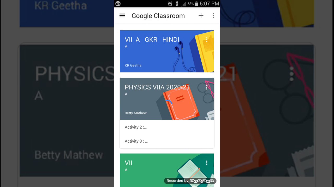 How to unenroll/go out from a class in Google Classroom - YouTube