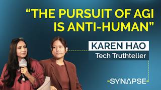 “No technology is neutral, it is the product of human choices” | Karen Hao | @ShomaChaudhuryLL