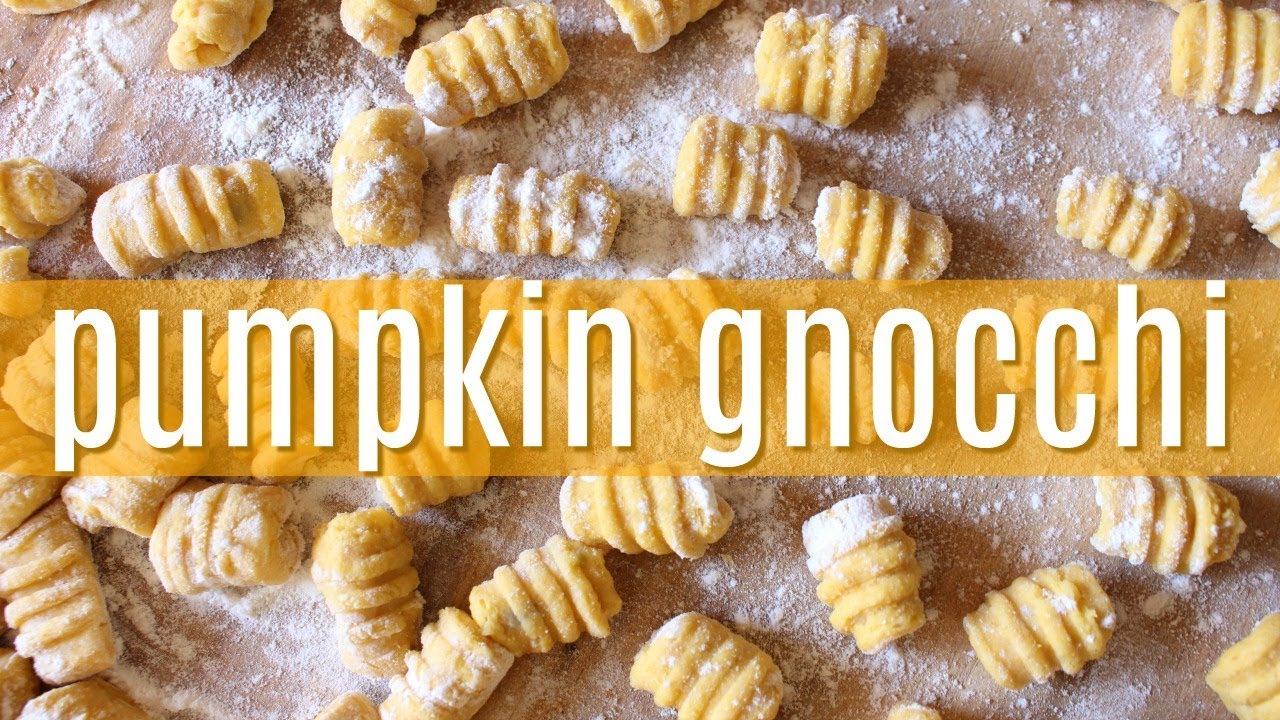 Vegan Pumpkin Gnocchi