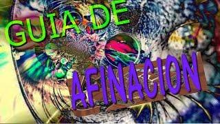 gua de afinacin (dadgad)