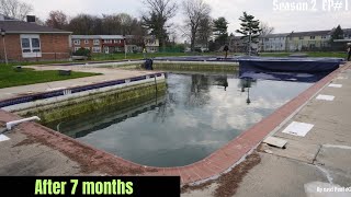 Want to see what pools look like after a long winter ?!@Wateriswet001 Season 2 EP#1