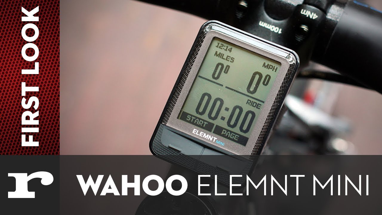 wahoo elemnt mini computer