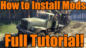 Spin Tires | How To Install Mods and Maps! Full Tutorial from Start to Finish