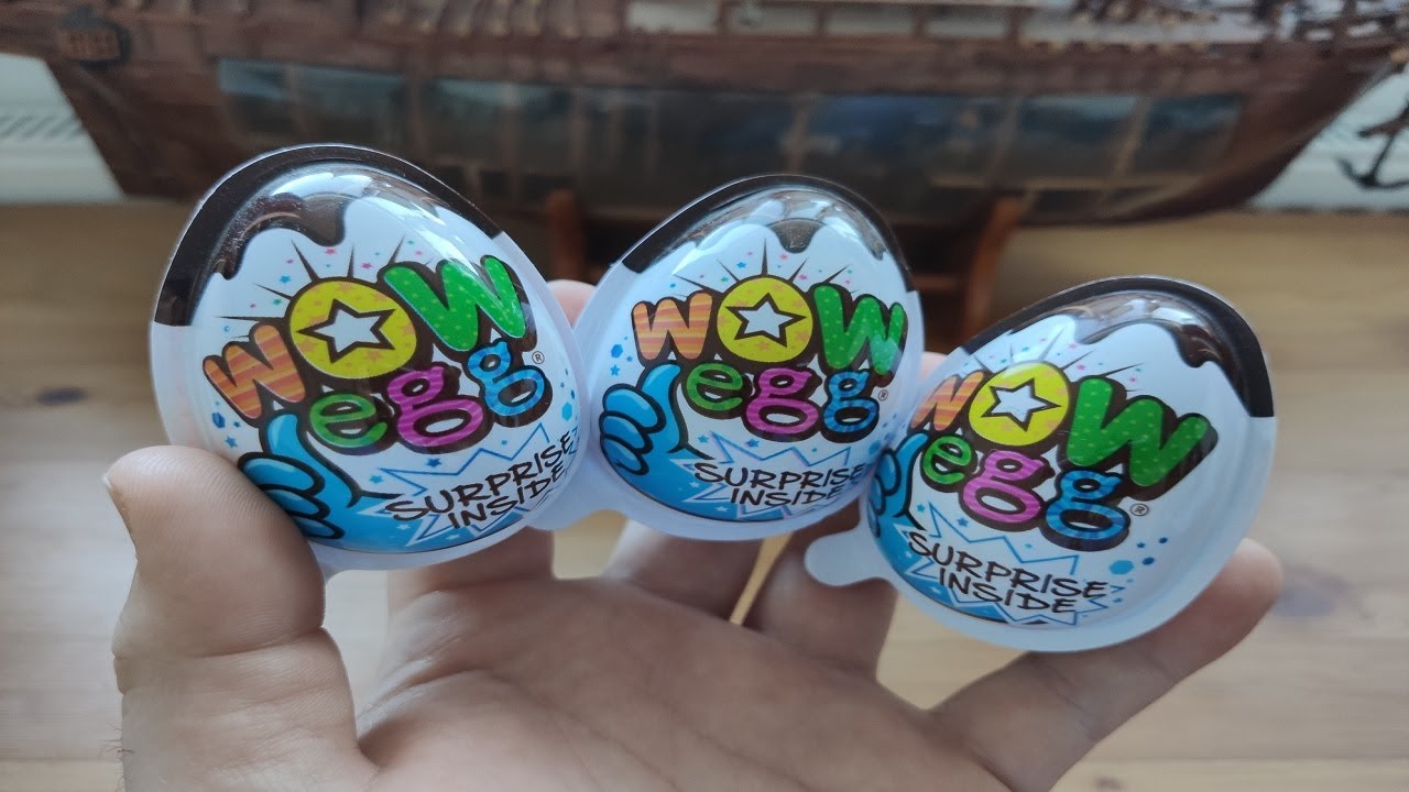 3 WOW Surprise eggs with Great super toys 2021