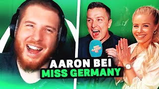 Unge REAGIERT auf Aaron SÄUFT bei Miss Germany 🤪 ungespielt Reaktion