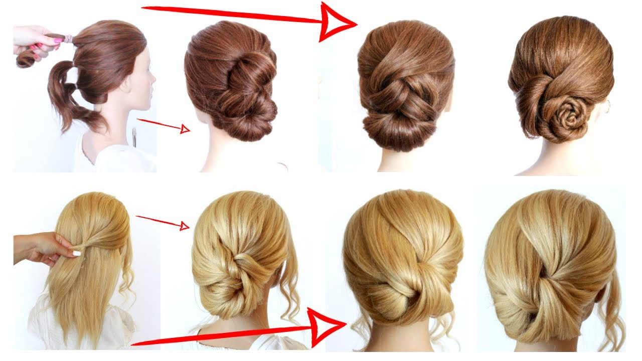 WOW easy hair hacks - how to do quick and easy hairstyles - YouTube