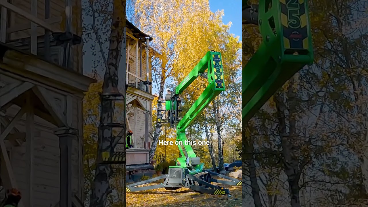 Tightest swing out of all other brands - Leguan Lifts