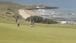 Rory Mcllroy,Tyrrel Hatton ,Tom Kim 2023 Genesis Scottish Open 15.July. Games of the chapions...