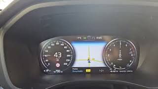 Volvo XC60 T8 Recharge 0-100 km/h on slippery road at -7°C