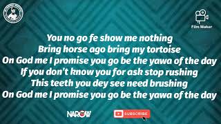 Shatta Wale On God (Lyrics video)