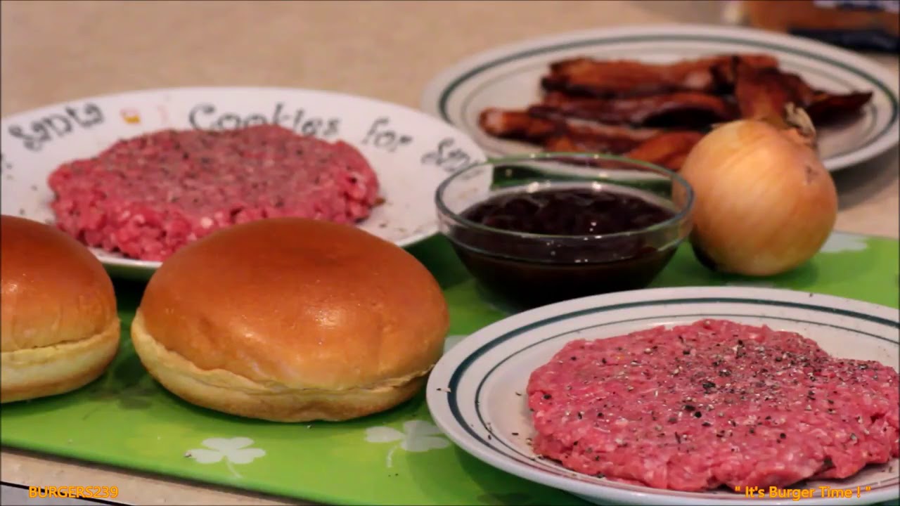 BBQ BACON PEPPERJACK BURGER / BURGERS239 " It's BURGER TIME ! " YouTube