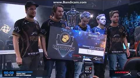 Dreamhack Winter 2014 - CS:GO Grand Finals - LDLC winning moment vs NiP