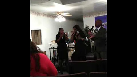 Pastor &/1st lady Thornton, & Brittany 12/14/14