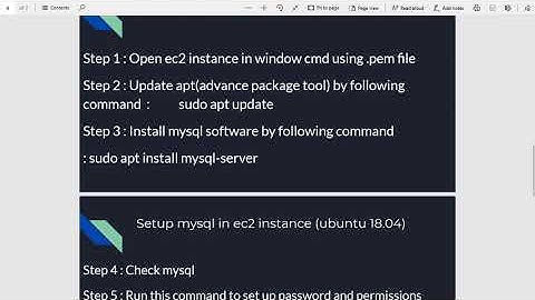 How to setup Mysql in aws ec2 instance ubuntu 18.04 Lecture 2