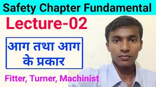 Safety chapter Lecture-02 // Fire and Types of fire // आग तथा आग के प्रकार