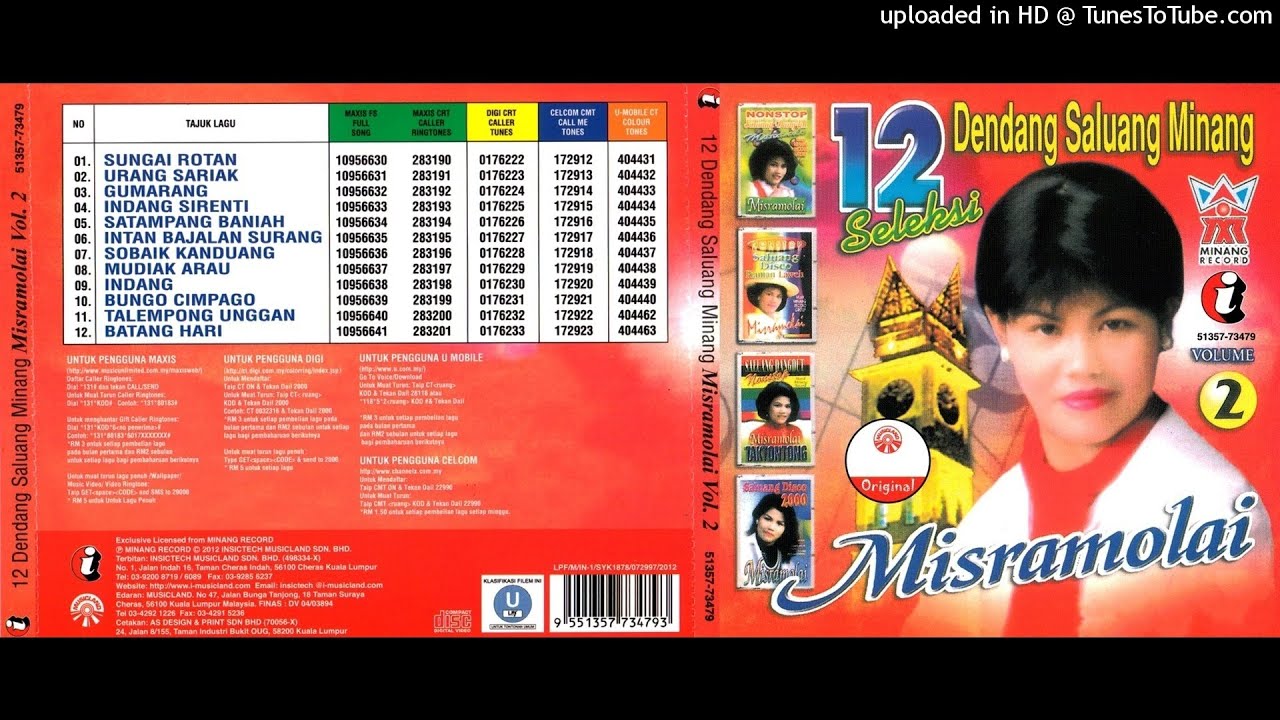 Misramolai - 12 Seleksi Dendang Saluang Minang Vol.2 (FULL ALBUM)