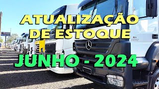 Estoque de caminhões junho de 2024 | SB Veículos Catanduva SP