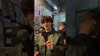 POV: backstage with Johnny Orlando