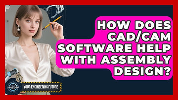 How Does CAD/CAM Software Help With Assembly Design? - Your Engineering Future