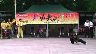 香港功夫表演比麟功夫