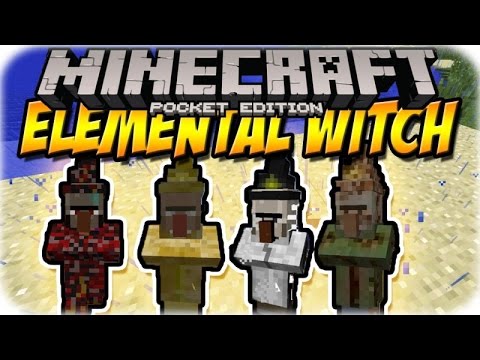 Minecraft PE: Elemental Witches PE [Cadı Modu] | Gigantic City [Dev Şehir] | 0.10.5