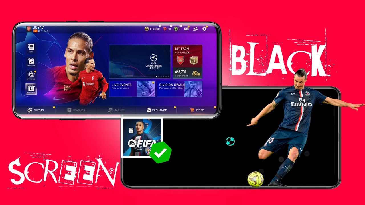 FIFA 23 Mobile in 2023  Fifa, Blue screen, Cheating