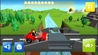 LEGO® Juniors Build & Drive - safe free kids game Android Gameplay HD screenshot 2