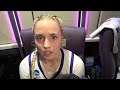 Lsu womens basketball player interviews win over rice postgame