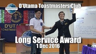 Long Service Award