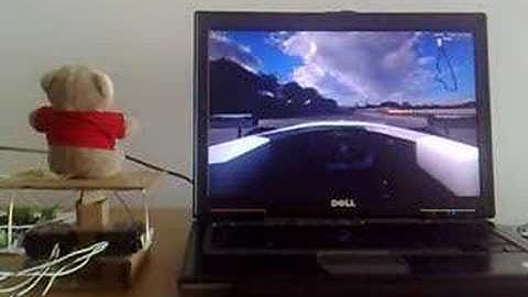 Test of Model Motion Platform with LFS and X-Sim