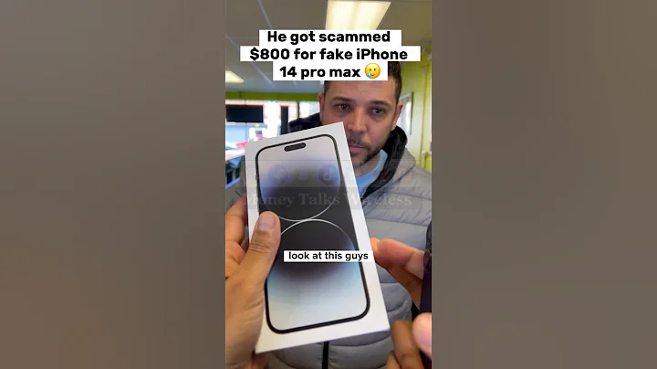 HE PAID $800 FOR FAKE IPHONE 14 PRO MAX 🥲 #shorts #fake #iphone14promax #apple #iphone #ios #fyp - DayDayNews