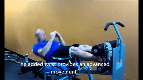 Anytime Fitness Batesville Demos GluteForce Inverted Abdominal Crunch Feature