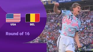 USA vs Belgium - 1st Half Highlights | FIFA World Cup 2026™