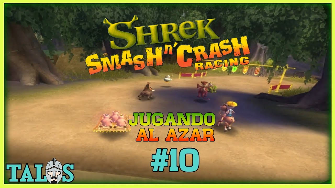 Shrek: Smash n' Crash Racing [PS2] - Jugando Al Azar #10 - YouTube