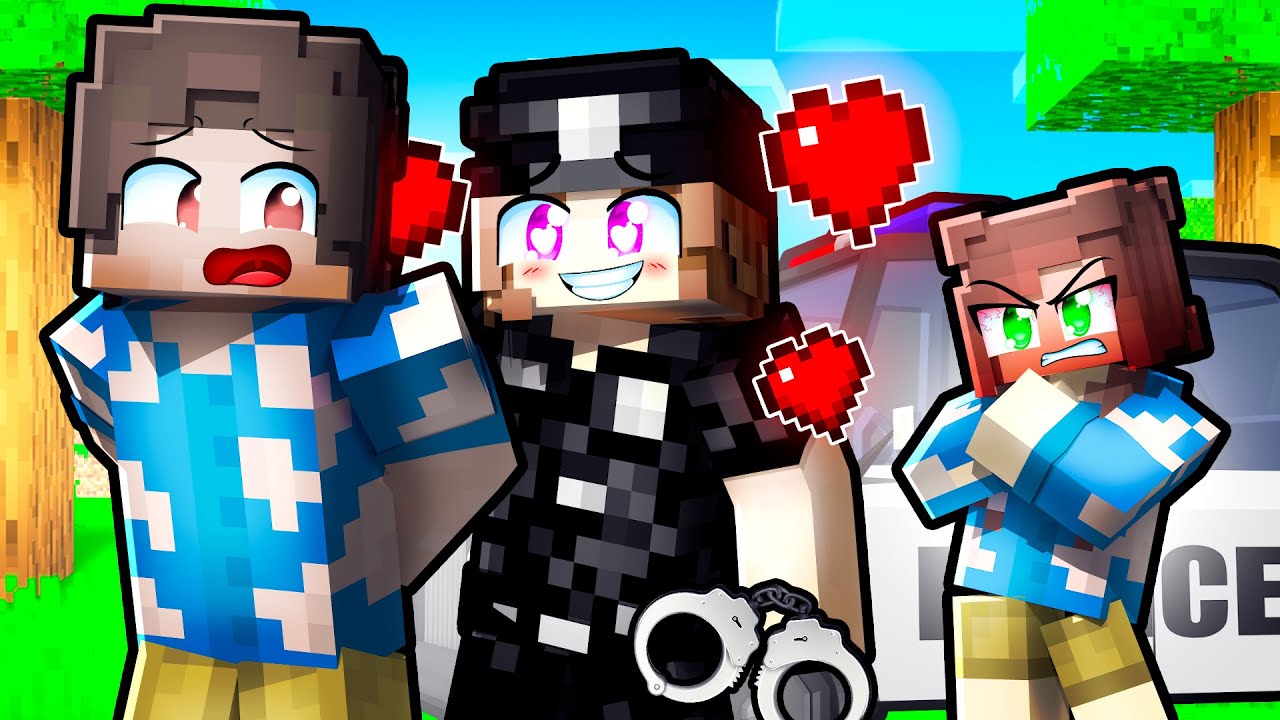 YABANCI KADIN POLİS BENDEN HOŞLANDI 😍 CATALİNA KISKANDI !! - Minecraft