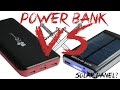 Power Bank: 22400mAh VS Solar 50000mAh