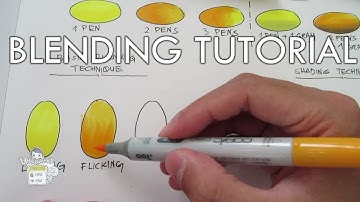Copic Blending Tutorial Part 2