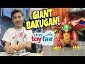 BAKUGAN BATTLE AT TOY FAIR!!! Maximus Dragonoid, Air Hogs, Novie, Giffeez,  Owleez,  Dragamonz!