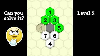 Hexa Puzzle Challenge - Number Sorting Game screenshot 1