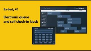 #4 Configure electronic queue and self check-in kiosk for your barbershop in Barberly screenshot 3