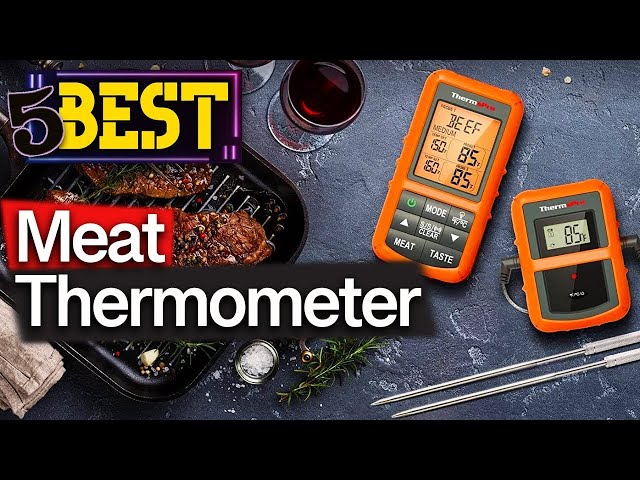 Meat Thermometer for Grilling Rilitor Smart Wireless