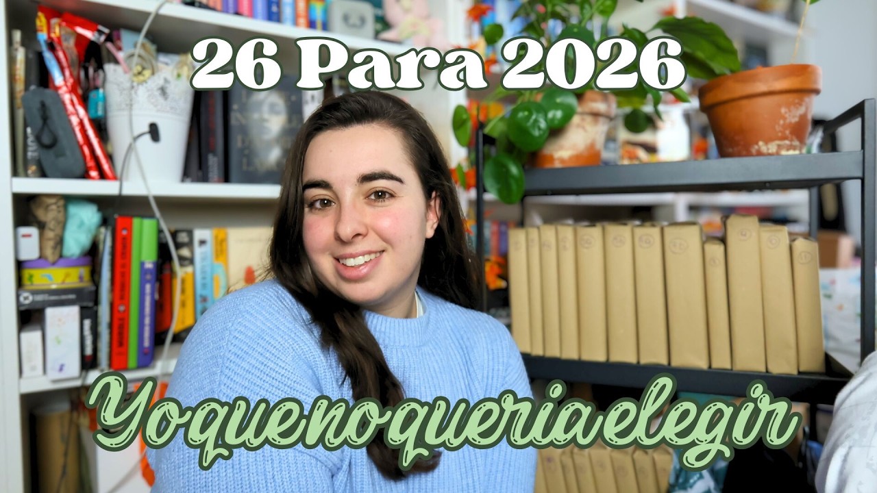 Este reto empieza cumpliendo su propósito | 26 libros para 2026 #1 | Ane Otaegui