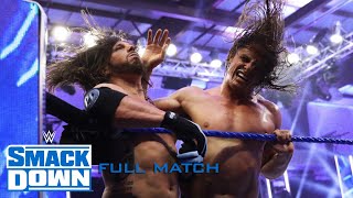 AJ STYLES VS MATT RIDDLE FULL MATCH SMACKDOWN