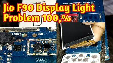 #jio_f90 display light solution jumper | jio f90 light problem | jio#f90 #display light problem