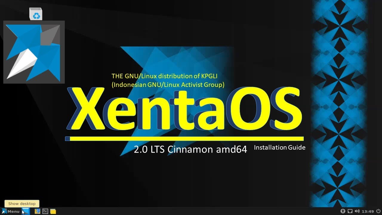 Xenta OS 2.0 LTS Cinnamon - YouTube