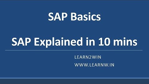 what is sap | sap basics | sap mm module | sap course | sap software | sap fico #sappp #swaminath