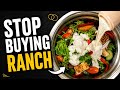 Stop Buying Ranch Dressing | Make This Instead 🔥| DOMS Easycook