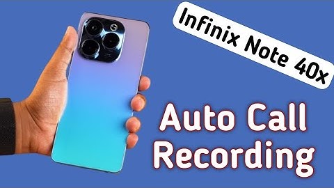 Infinix Note 40x call recording kaise kare, how to enable auto call recording in Infinix, call recor